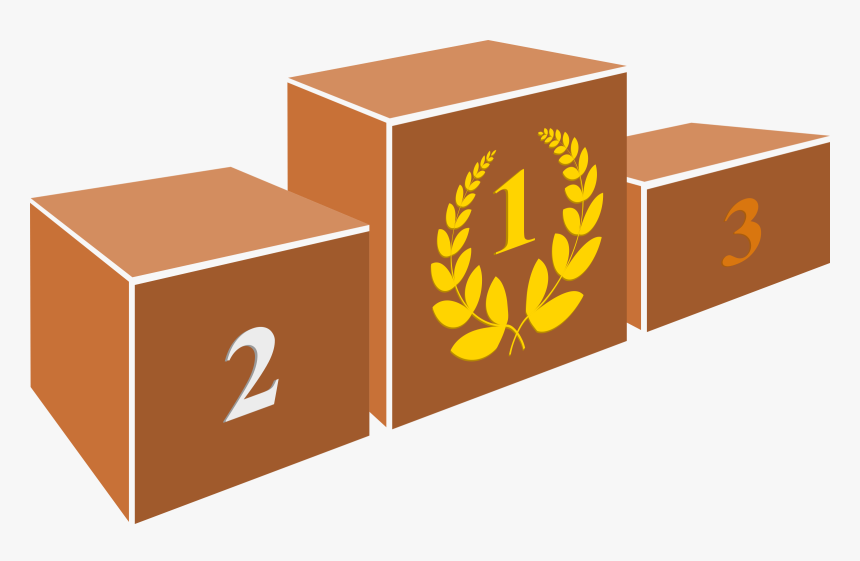 Winners Podium Png - Clipart Podium, Transparent Png, Free Download