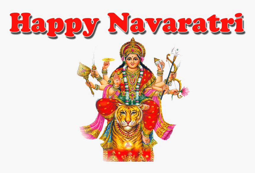 Happy Navaratri Hd Png Photos - Mata Naina Devi Ji, Transparent Png, Free Download
