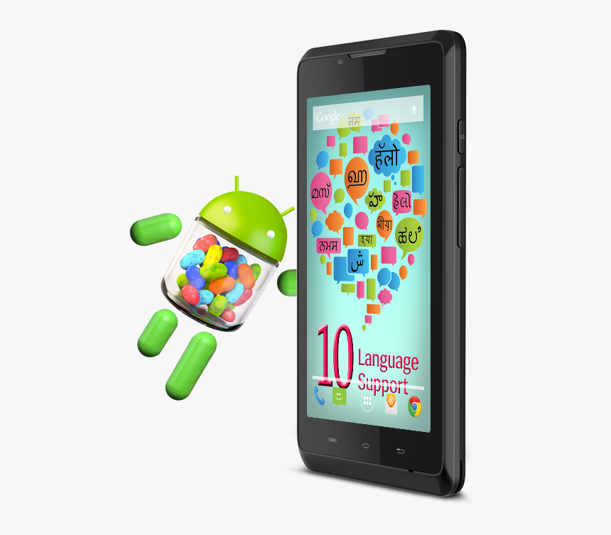Lava Iris 402e Pictures - Jelly Bean, HD Png Download, Free Download