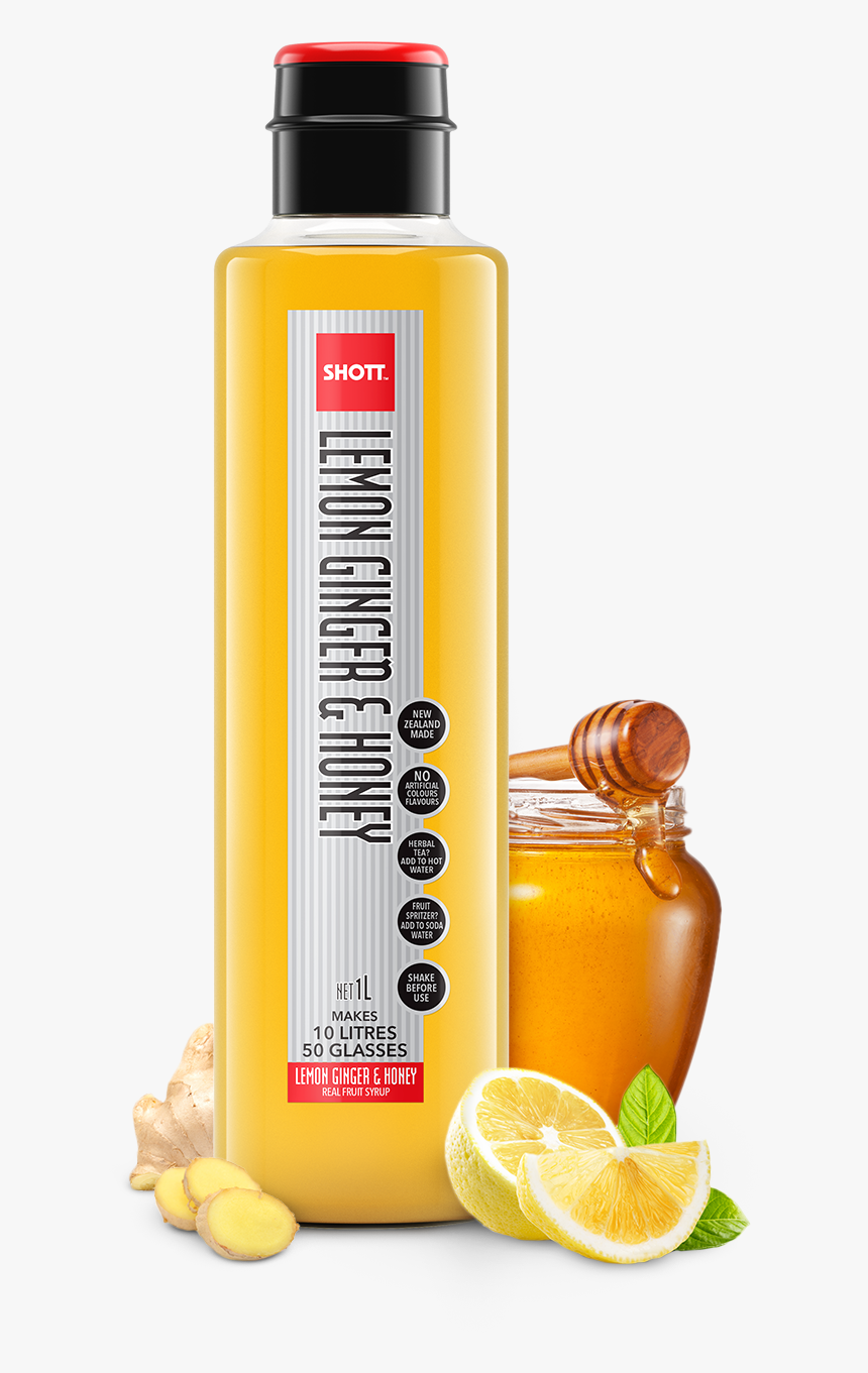 Shot Lemon Honey And Ginger, HD Png Download, Free Download