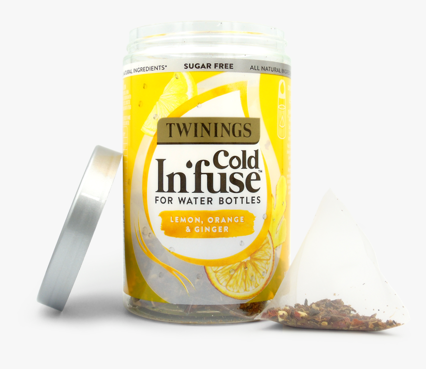 Twinings In Fuse Lemon Orange & Ginger, HD Png Download, Free Download