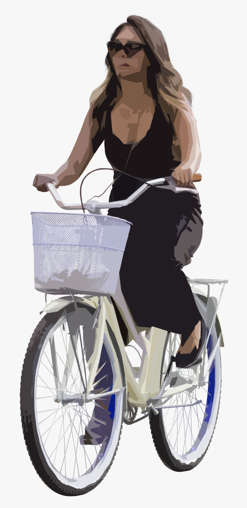 Bike Png For Photoshop - People Bicycle Png, Transparent Png, Free Download