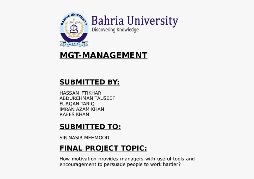 Bahria University, HD Png Download, Free Download