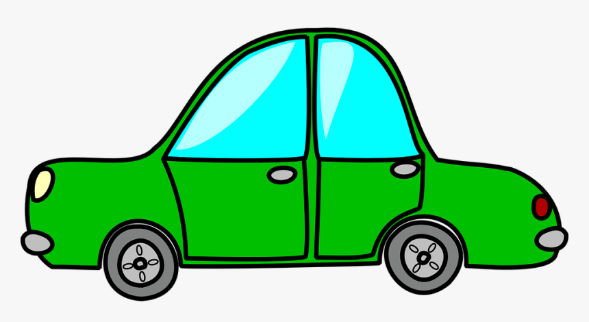 Green Clipart Sports Car - Car Cartoon Gif Png, Transparent Png, Free Download