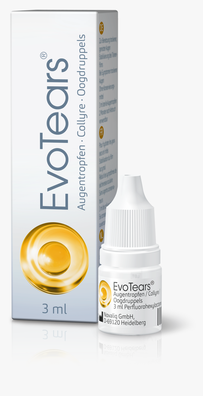 Evotears Krople Do Oczu, HD Png Download, Free Download