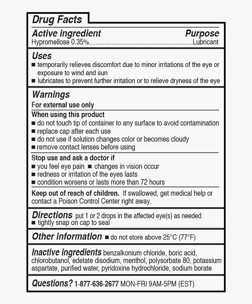 Jolt™ Eye Drops"
 Class= - Rohto Eye Drops Drug Facts, HD Png Download, Free Download