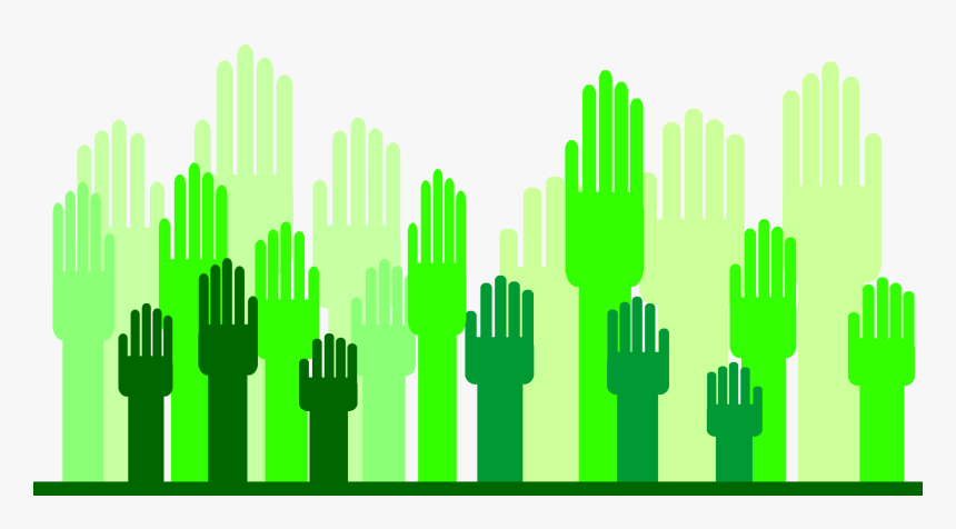 Voting Hands - Illustration, HD Png Download, Free Download