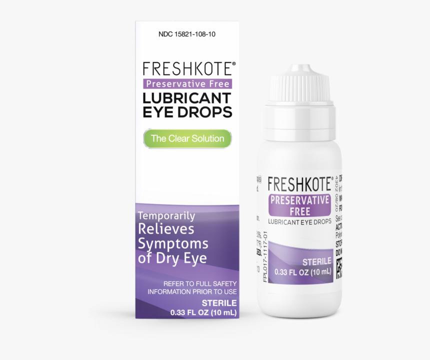 Freshkote Eye Drops, HD Png Download, Free Download