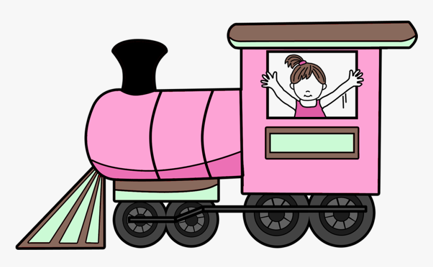 Christmas Clipart Free Download - Cartoon Images Of Trains, HD Png Download, Free Download