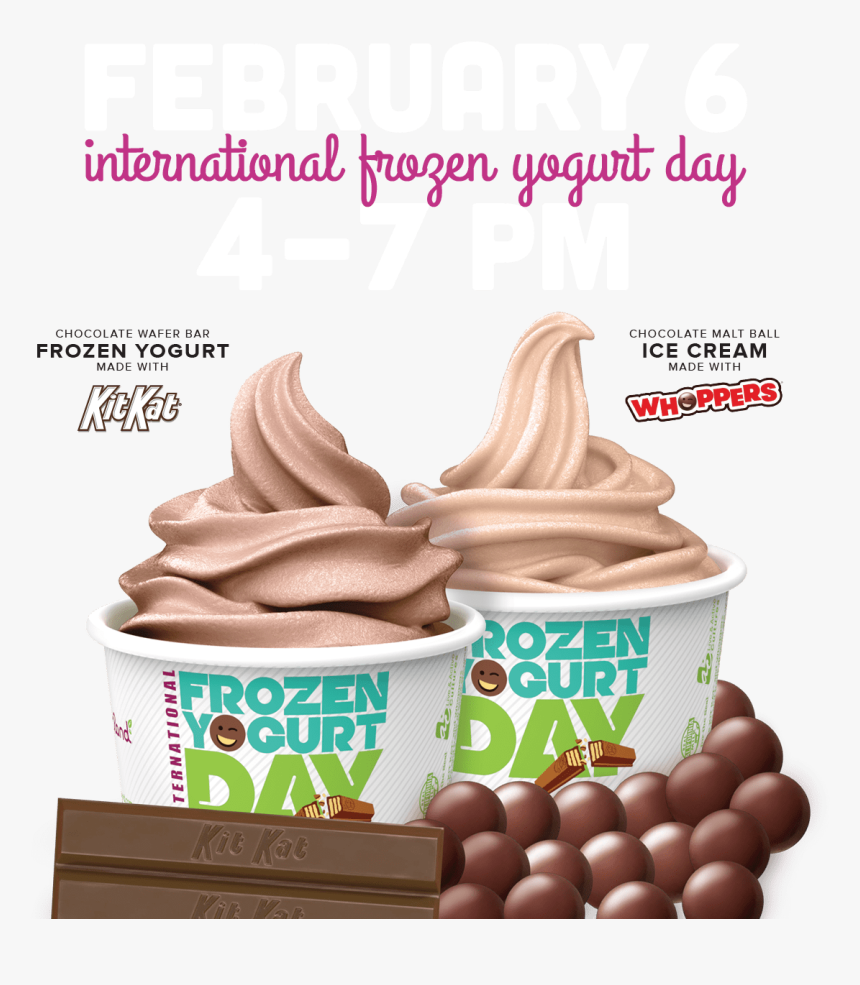 Yogurtland Free Yogurt Day 2018, HD Png Download, Free Download
