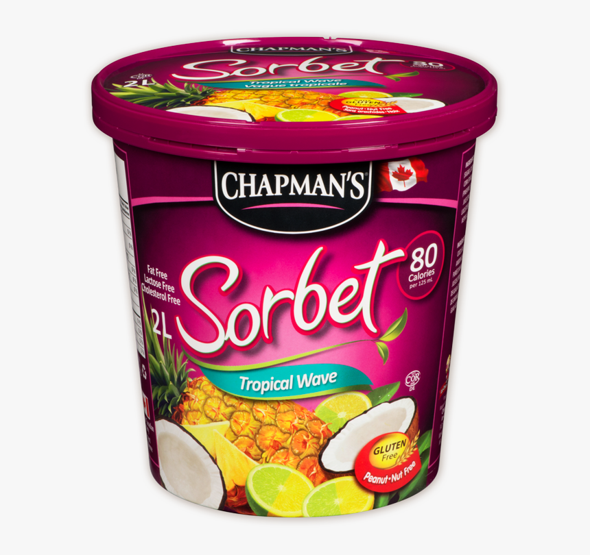 Chapman"s Tropical Wave Sorbet - Chapmans Sorbet, HD Png Download, Free Download