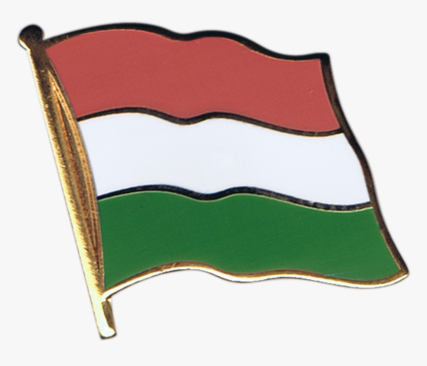 Hungary Flag Pin, Badge - Peru Flag Drawing, HD Png Download, Free Download