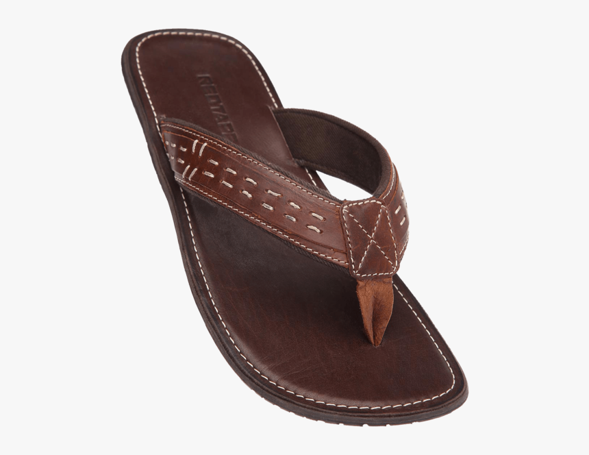 Leather Slippers For Men, HD Png Download, Free Download