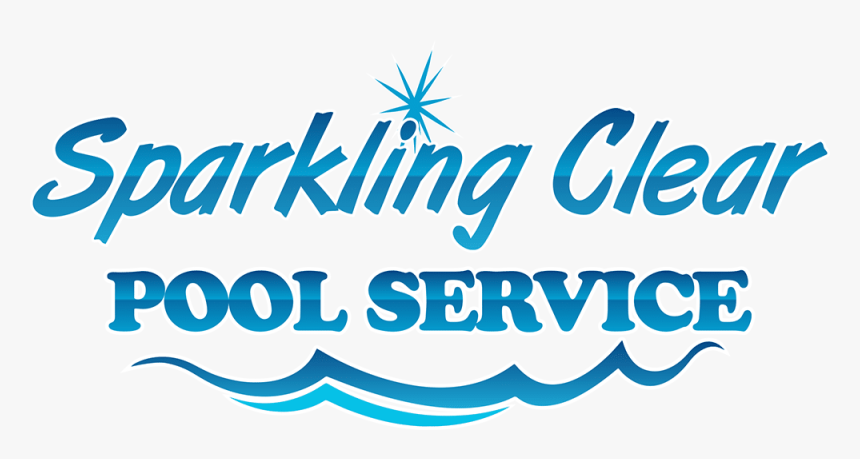 Sparkling Clear Pool Service Logo - Graphic Design, HD Png Download, Free Download