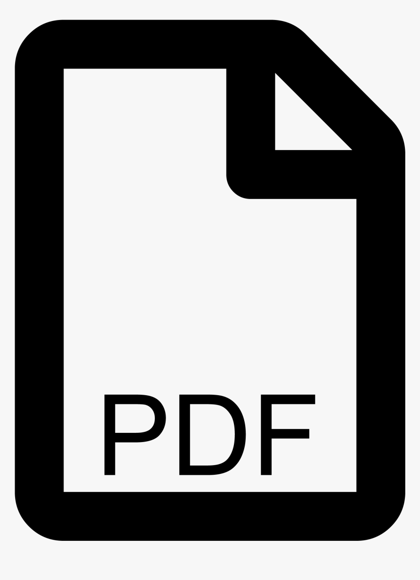 Pdf Icon, HD Png Download, Free Download