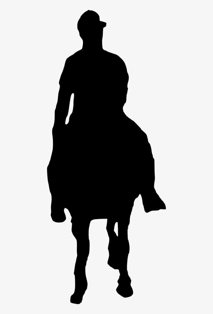 Free Png Horse Riding Silhouette Png Images Transparent - Corbeau A Imprimer, Png Download, Free Download