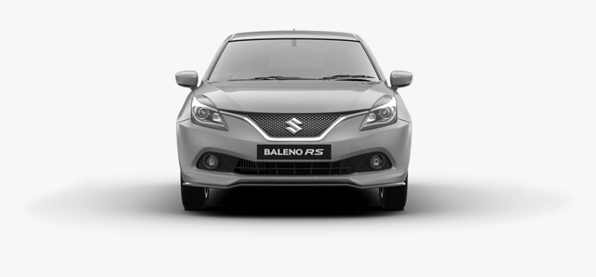 Baleno Rs Silver Car Front View - Front View Png Car, Transparent Png, Free Download