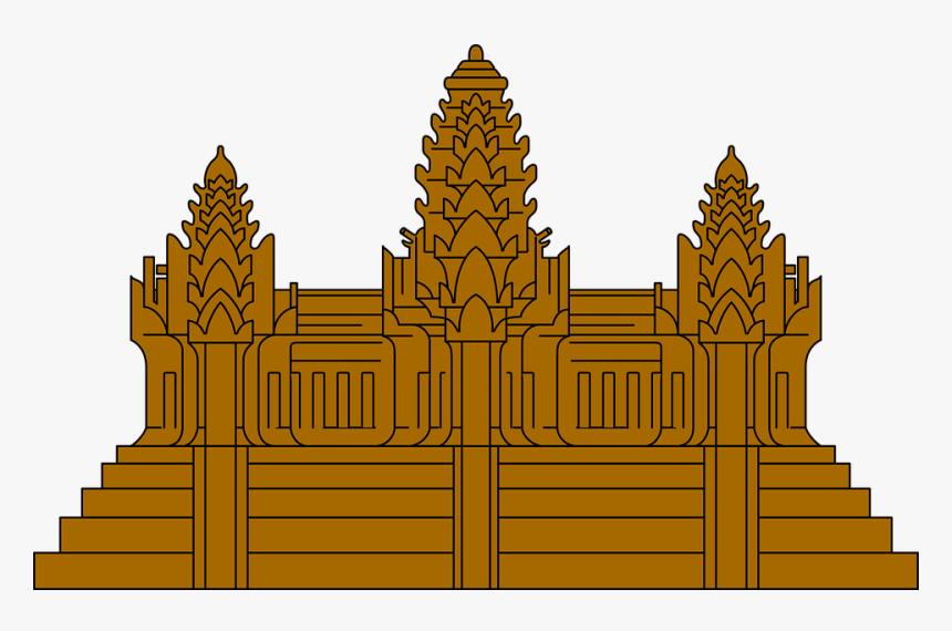 Buddha, Buddhist, Cambodia, Cambodian, Monument - Angkor Wat Clip Art, HD Png Download, Free Download