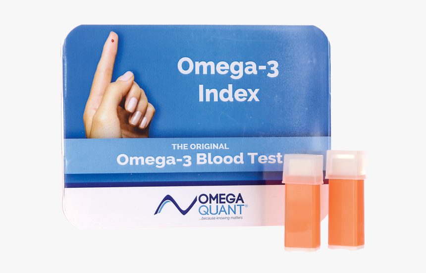 Omega Quant Omega 3 Blood Test 1 Kit - Omega 3 Index Test Kit, HD Png Download, Free Download