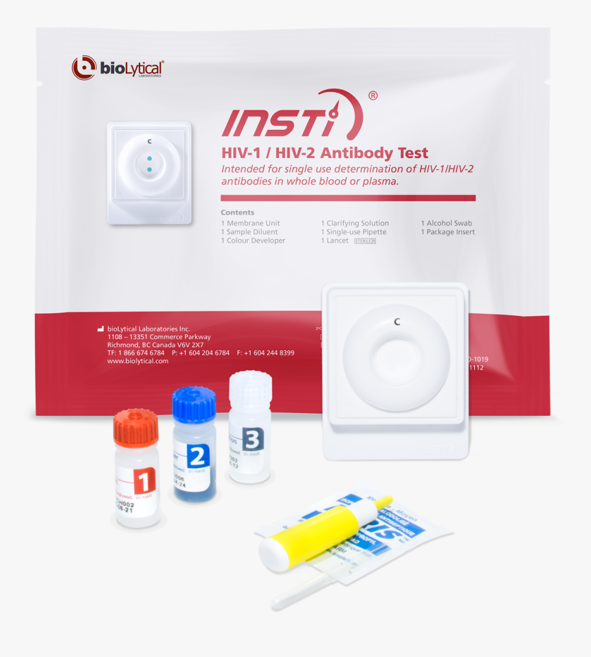 Positive Insti Hiv Test, HD Png Download, Free Download