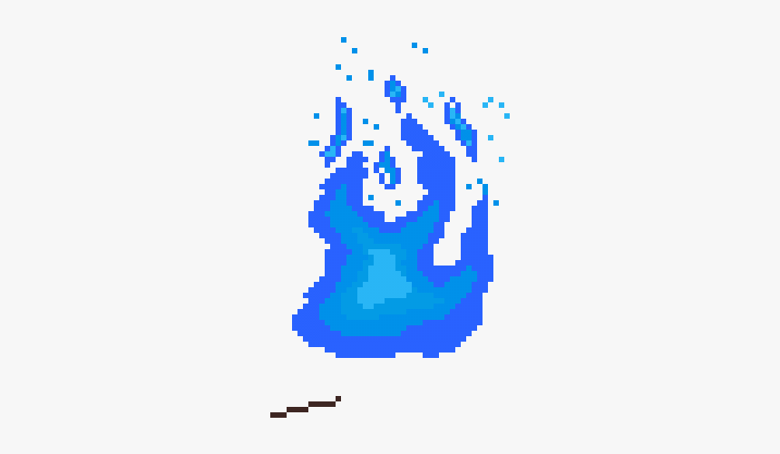 Blue Fire Gif Png, Transparent Png, Free Download