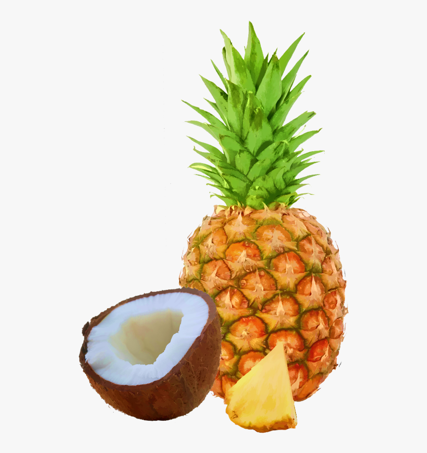 Pineapple Coconut Bar Case - Pineapple White Background Hd, HD Png Download, Free Download