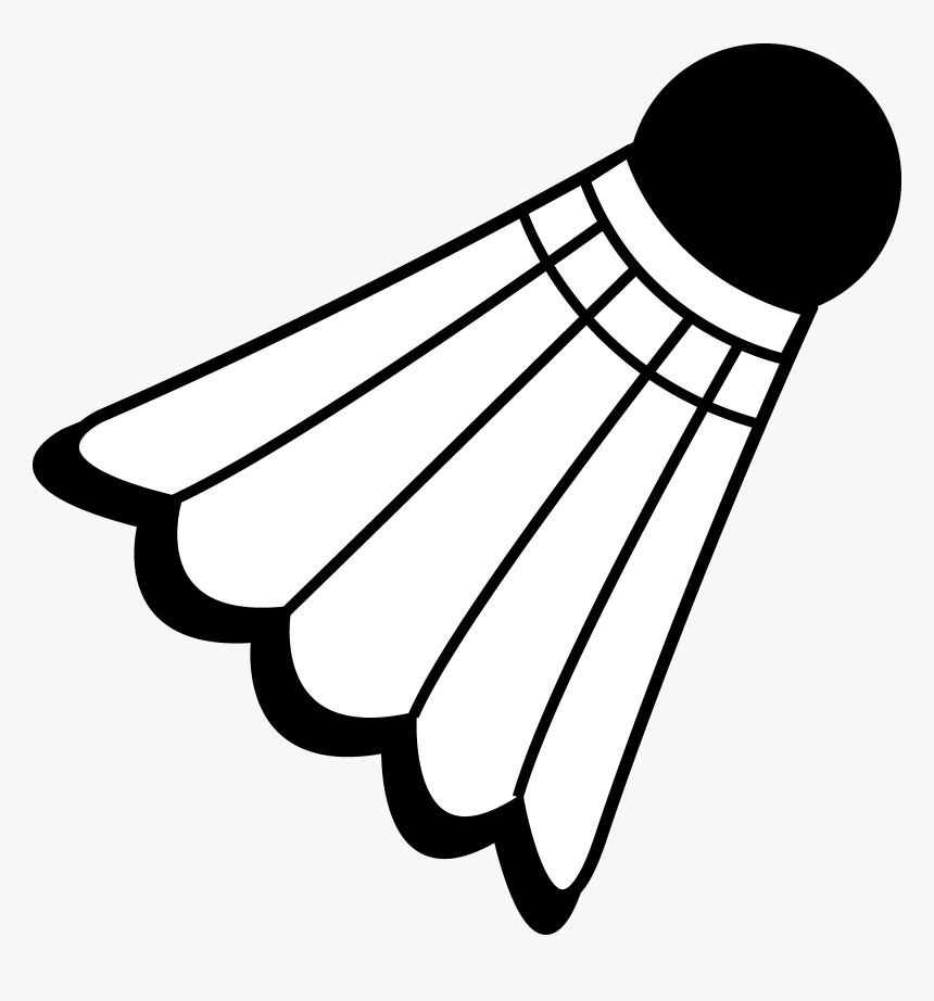 Clipart Badminton - Badminton Birdie Clip Art, HD Png Download, Free Download