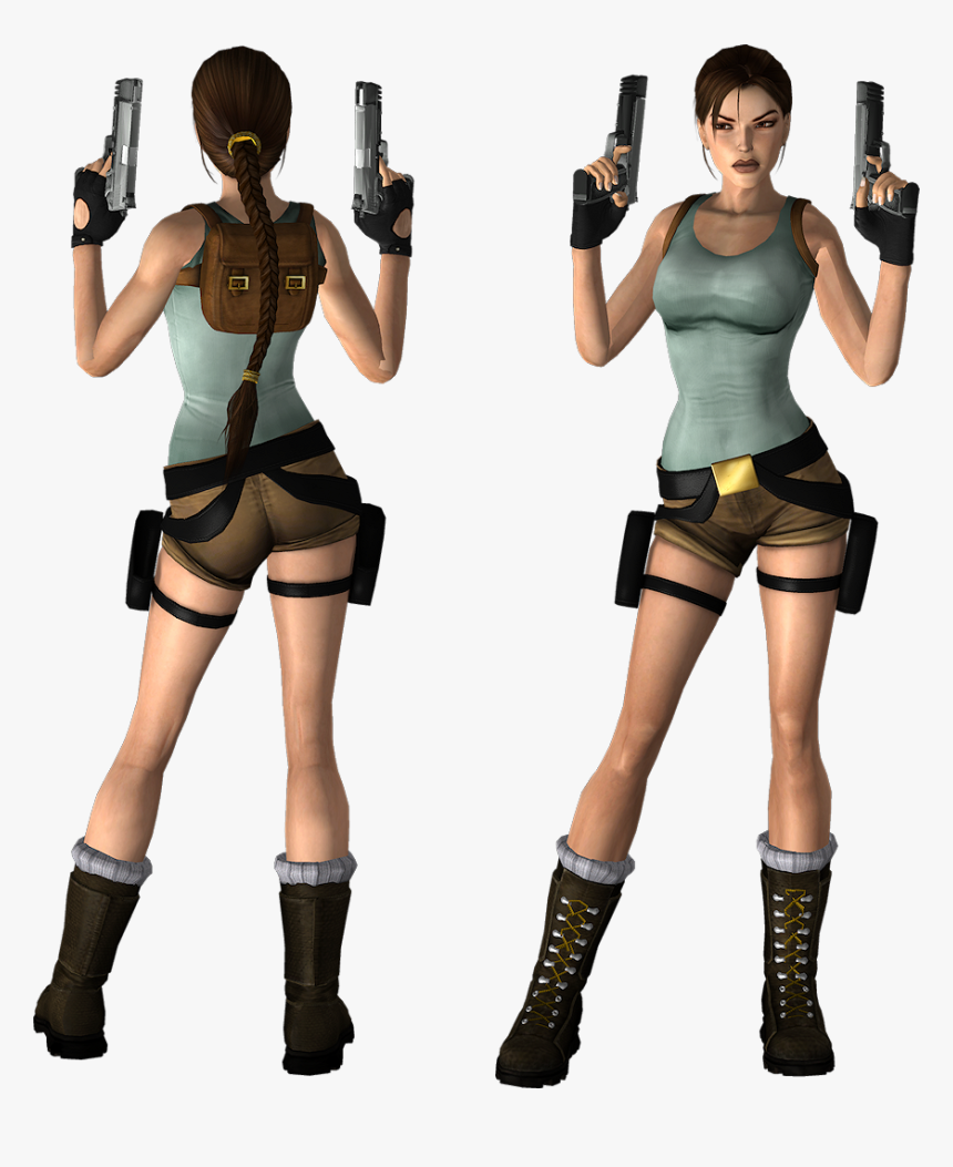 Lara Croft - Lara Croft Classic Outfit, HD Png Download, Free Download