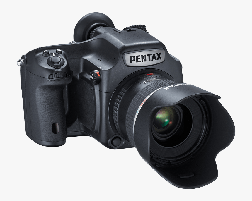 Pentax 645z Camera Front View Transparent Png Image - Pentax 645z Price In India, Png Download, Free Download