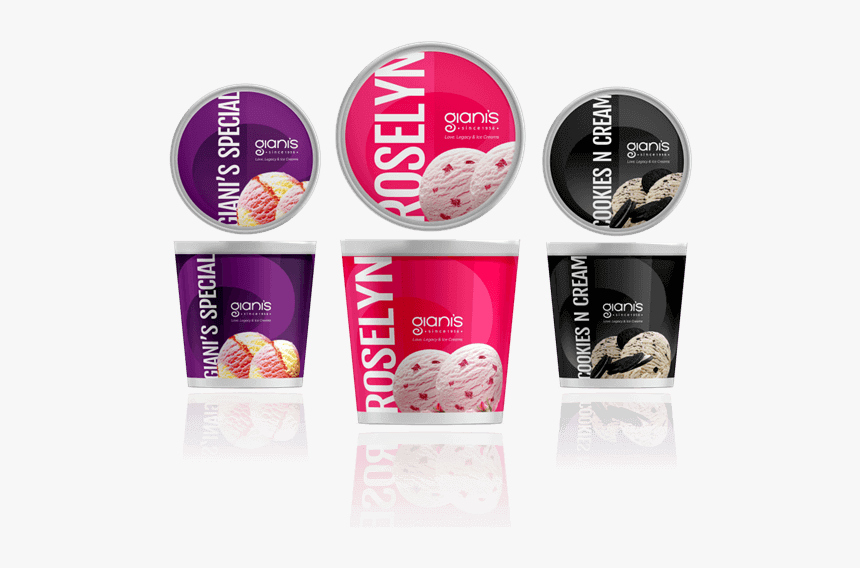 Gianis Ice Cream Pack, HD Png Download, Free Download