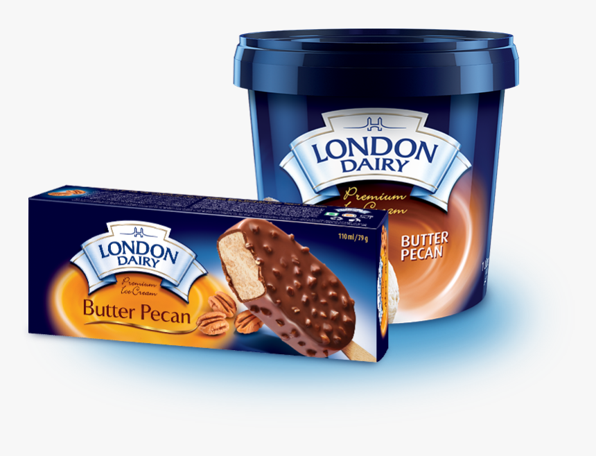 London Dairy Ice Cream Butter Pecan, HD Png Download, Free Download