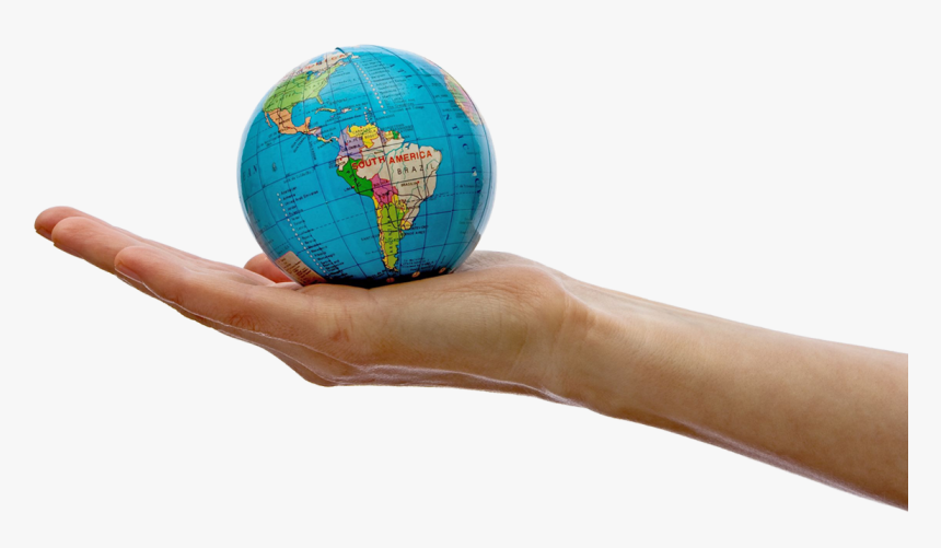 Transparent Transparent Hand Png - Globe, Png Download, Free Download