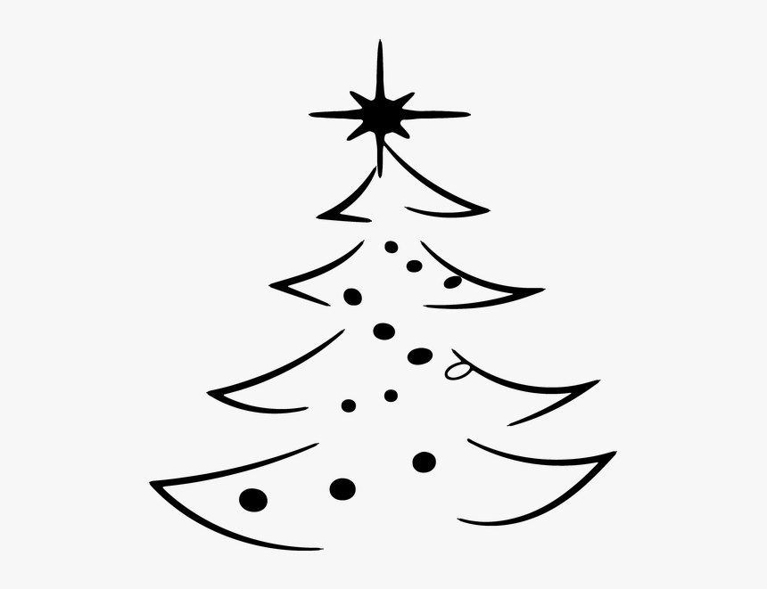 Christmas, Christmas Tree, Abstract, Decorated - Abstract Christmas Tree Clipart, HD Png Download, Free Download