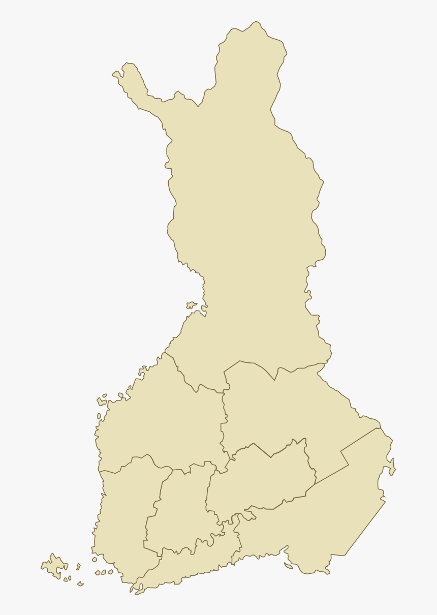 Suomen Suuriruhtinaskunta Kartta, HD Png Download, Free Download