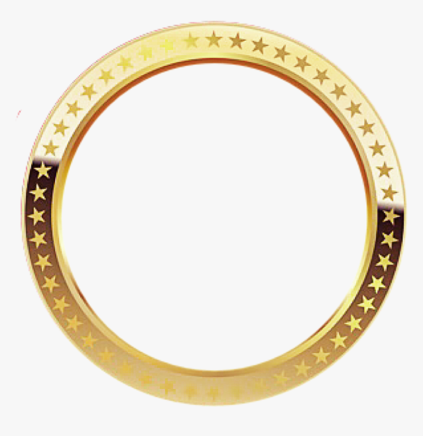 Transparent Borders Png - Gold Circle Frame Png, Png Download, Free Download