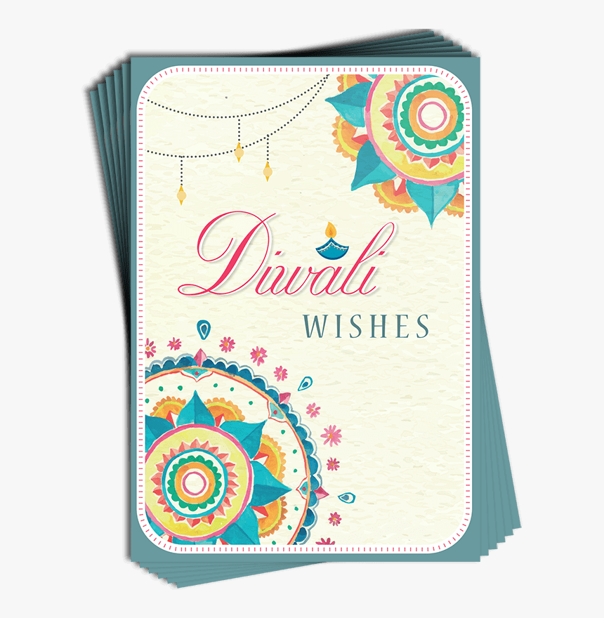 Diwali Cards 6 Pack - Motif, HD Png Download, Free Download
