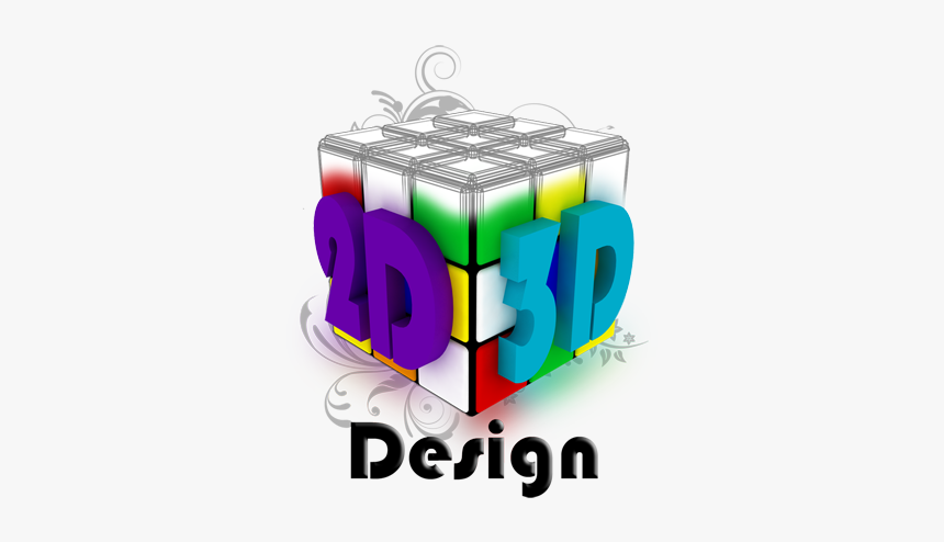 2d And 3d Design, HD Png Download, Free Download