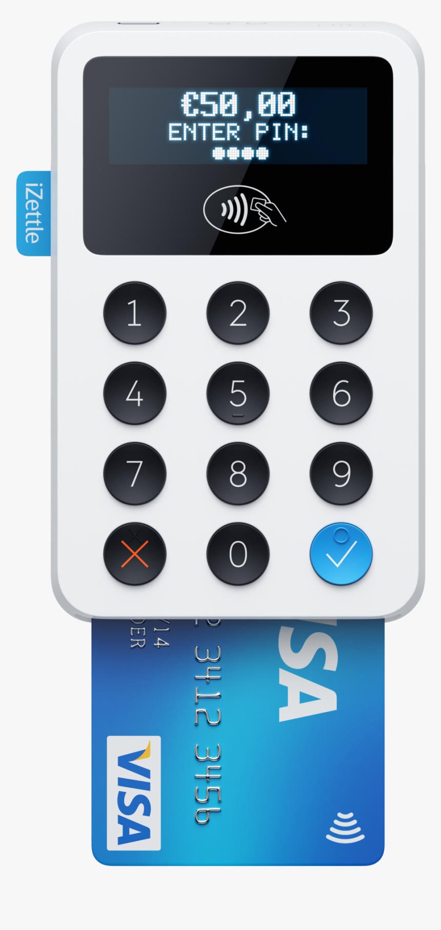 Credit Card Machine Small, HD Png Download, Free Download