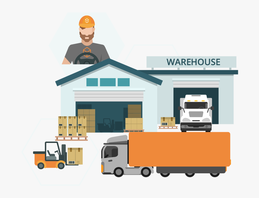 Warehouse Clipart Shipping Warehouse - Warehouse Clipart Png, Transparent Png, Free Download