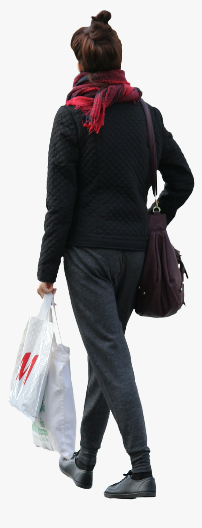 Cutout Shopping People Png, Transparent Png, Free Download