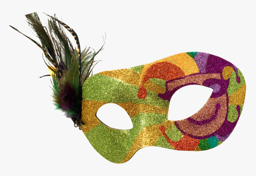 Mardi Orleans Mask Universal Gras Orlando In Clipart - Mask, HD Png Download, Free Download
