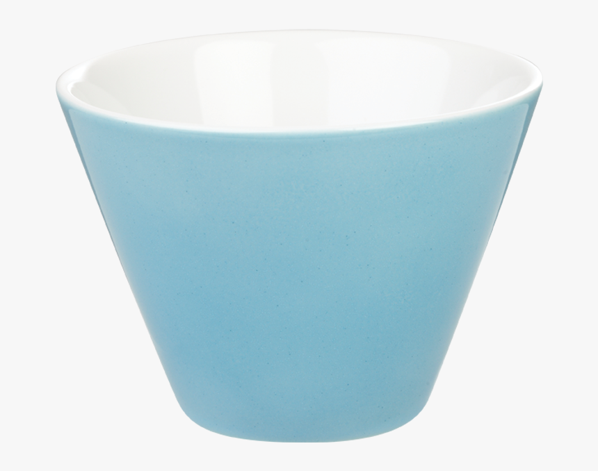 Bk256 Porcelite Blue Conic Bowl 12cm - Ceramic, HD Png Download, Free Download