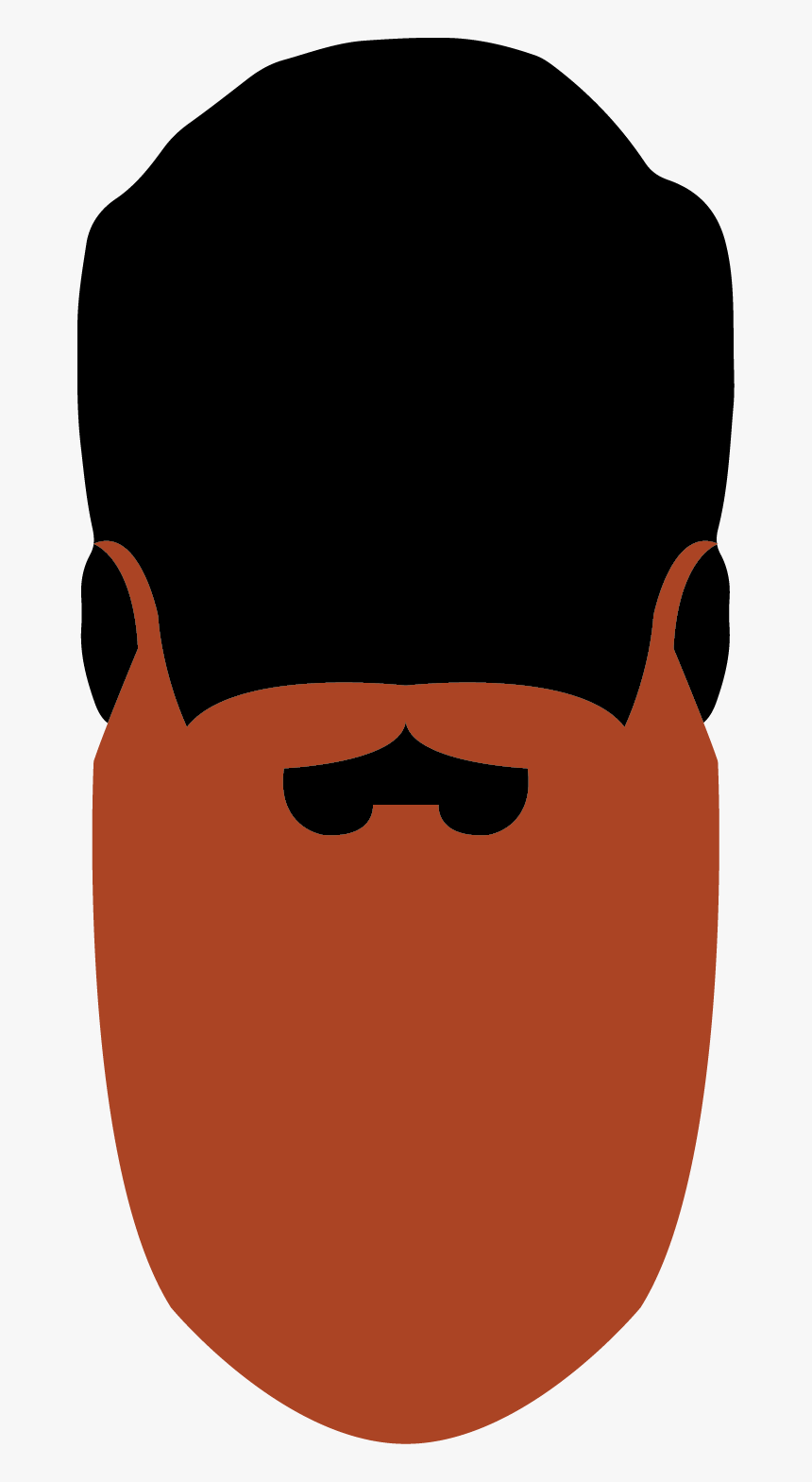 Fullbeardnatural30cm - Beard, HD Png Download, Free Download