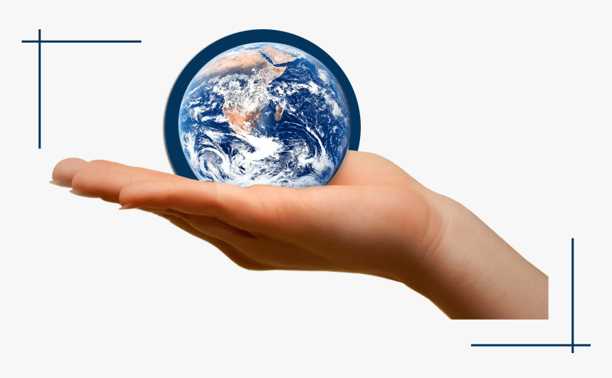 Hand Holding Globe Png, Transparent Png, Free Download