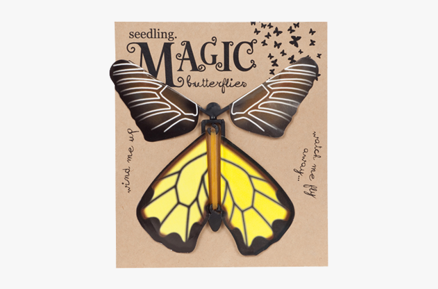 Magic Flying Butterfly Surprising Gift Wind Up Magic - Butterfly, HD Png Download, Free Download