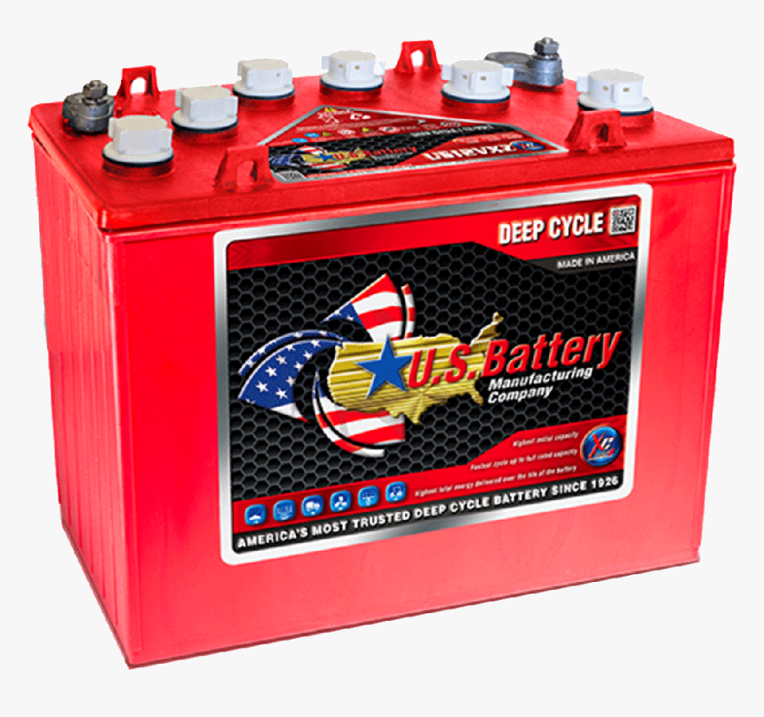 12 Volt Golf Cart Battery, HD Png Download, Free Download