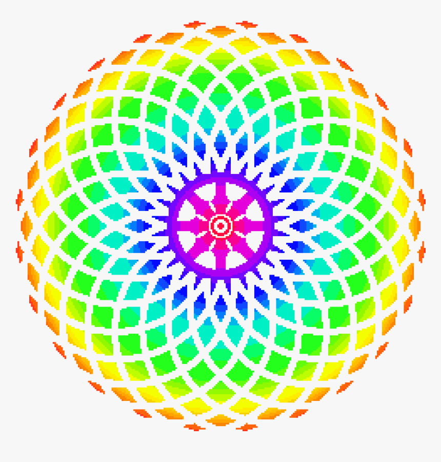 Latest Buddhism Gifs Find The Top Gif - Flower Of Life Eye, HD Png Download, Free Download