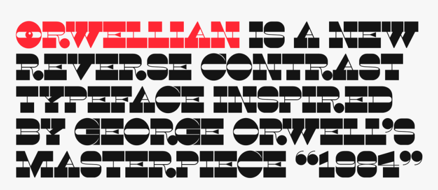 Orwellian Font, HD Png Download, Free Download