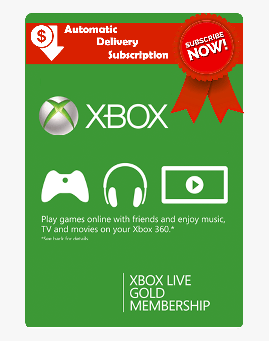 Xbox Live Cards, HD Png Download, Free Download