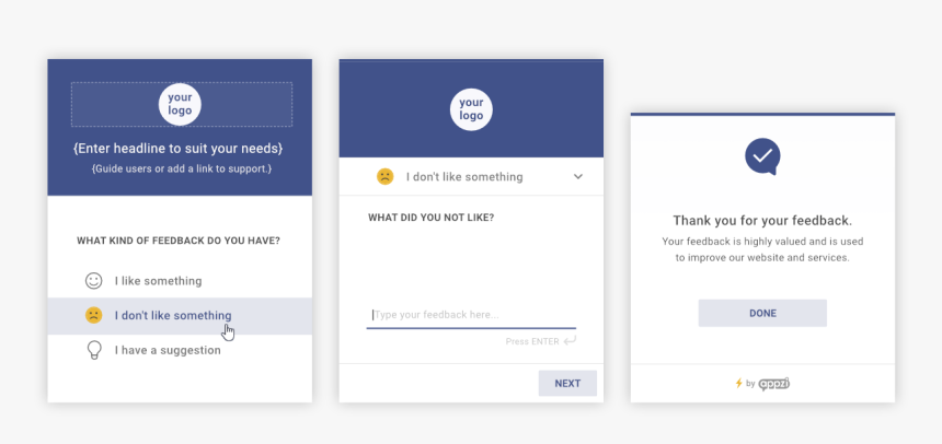 Appzi Feedback Survey Widget - Website Feedback Widget, HD Png Download, Free Download